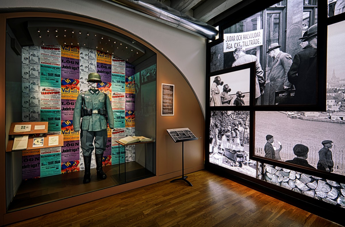 Bild fr&aring;n utst&auml;llningen om Raoul Wallenberg